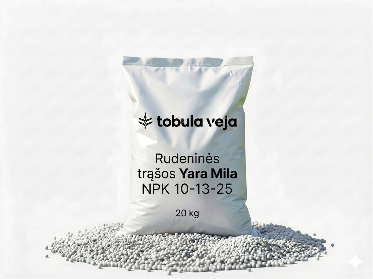 Rudeninės trąšos Yara Mila NPK 10-13-25, 20 kg