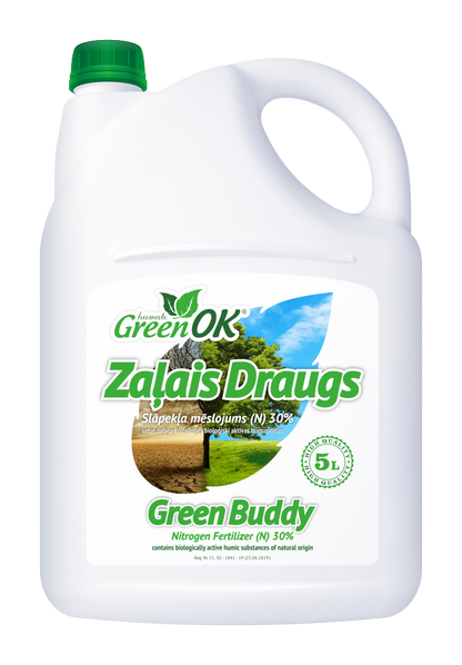 Green Buddy skystos azotinės trąšos (N 30%), 5l, GreenOK
