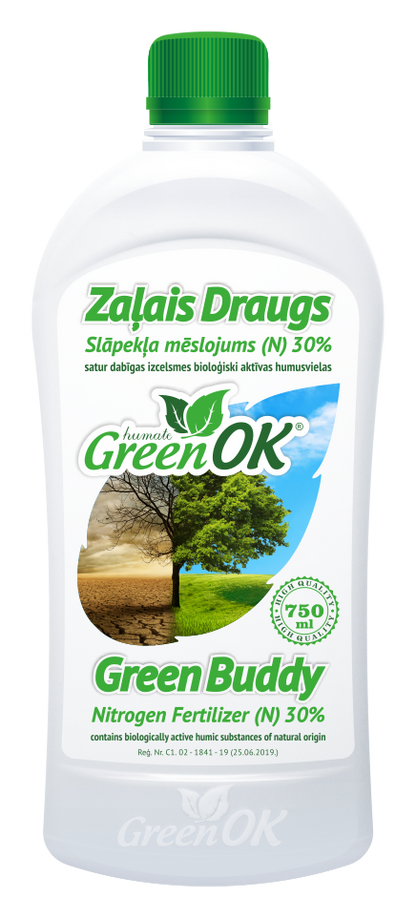 Green Buddy skystos azotinės trąšos (N 30%), 5l, GreenOK