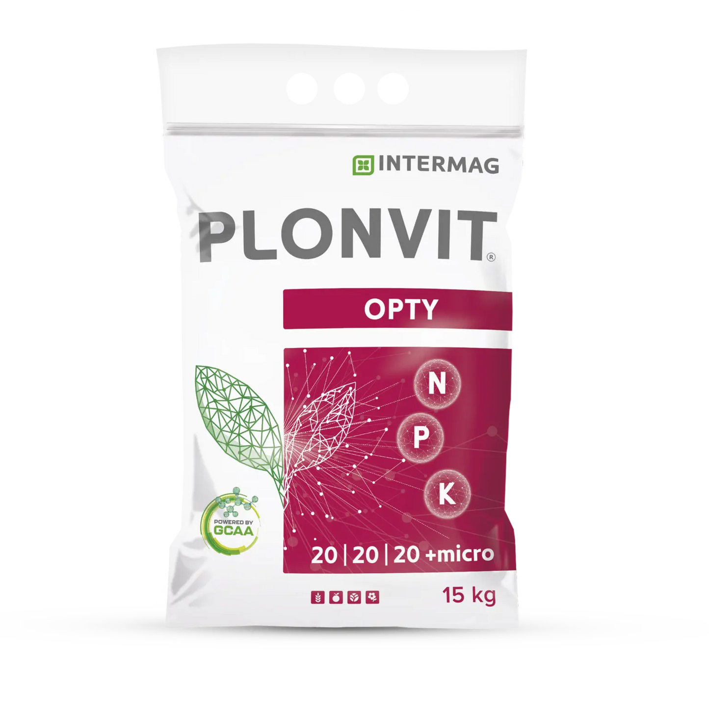 Plonvit Opty GCAA NPK trąšos su mikroelementais, 2kg