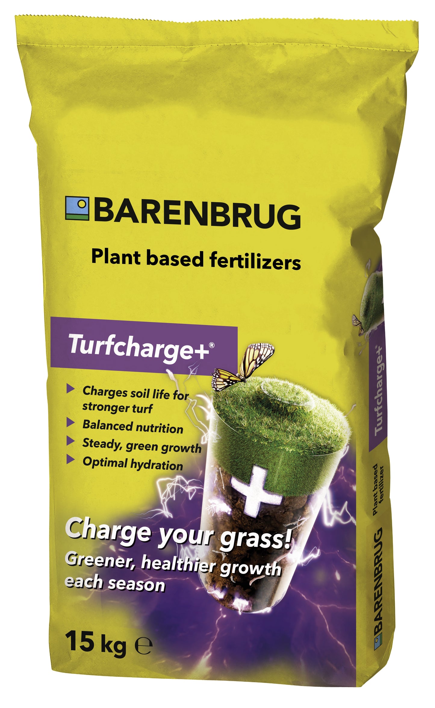 Trąšos vejai Turfcharge+ 15 kg, Barenbrug